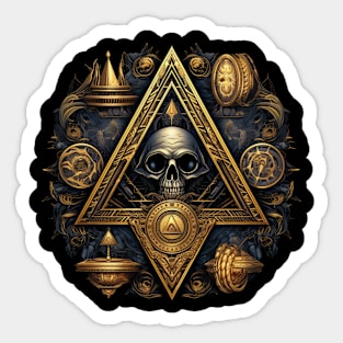 Dark Academia Design Sticker